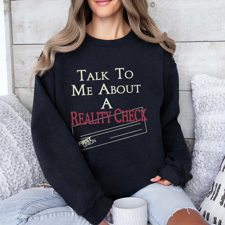The White Lotus Talk To Me About A Reality Check T Shirt