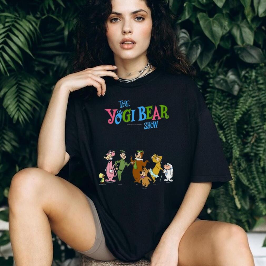 The Yogi Bear Show Character Lineup Retro Cartoon T Shirt