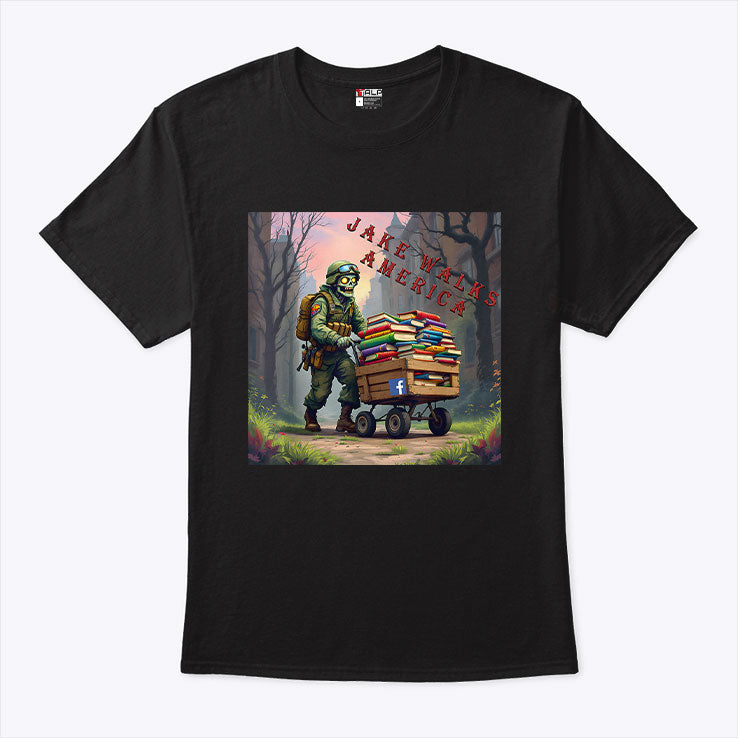 The Zombie Pusher Jake Walks America T Shirt