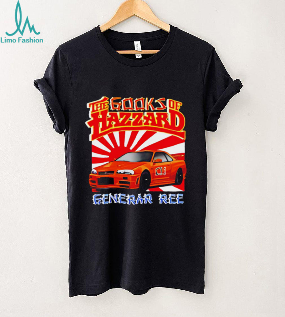The gooks of Hazzard Generar Ree Japanese rising sun background shirt