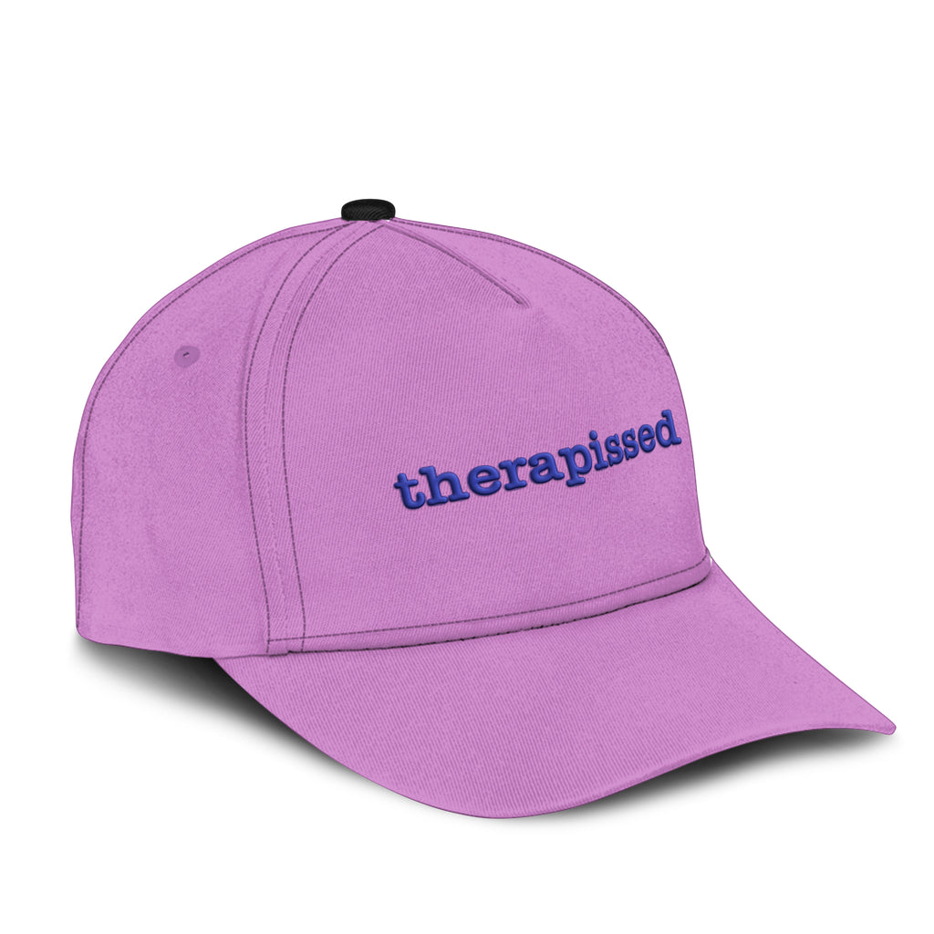 Therapissed Embroidered And Printed Cap
