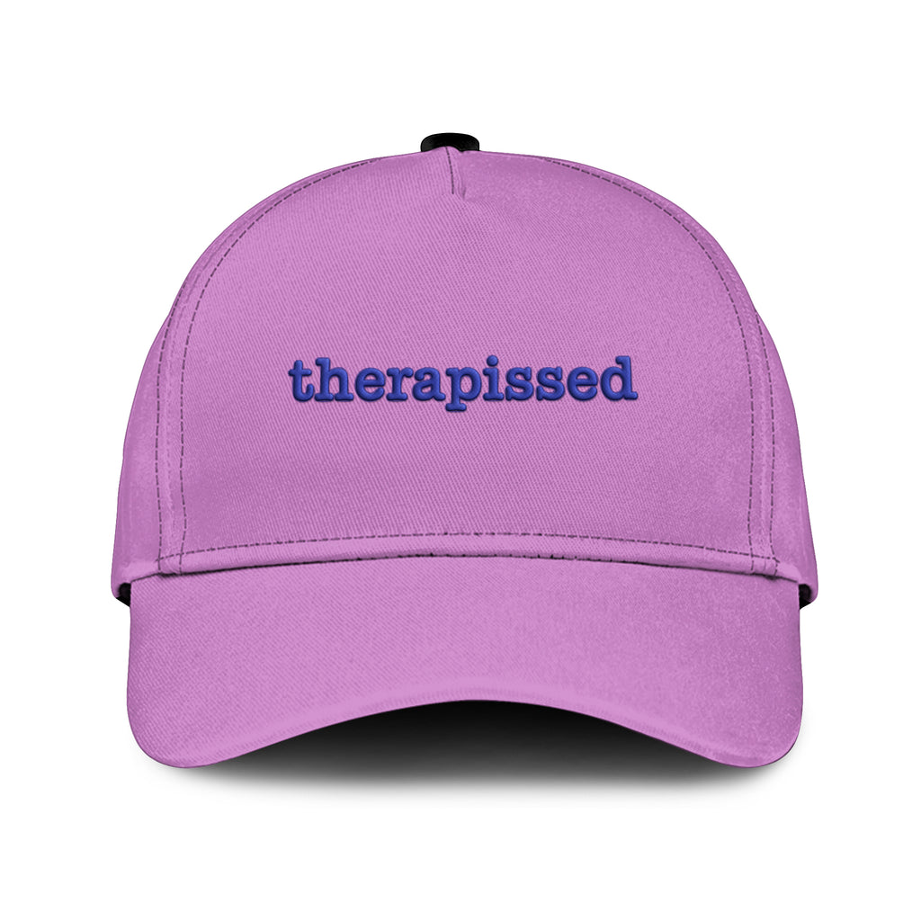 Therapissed Embroidered And Printed Cap