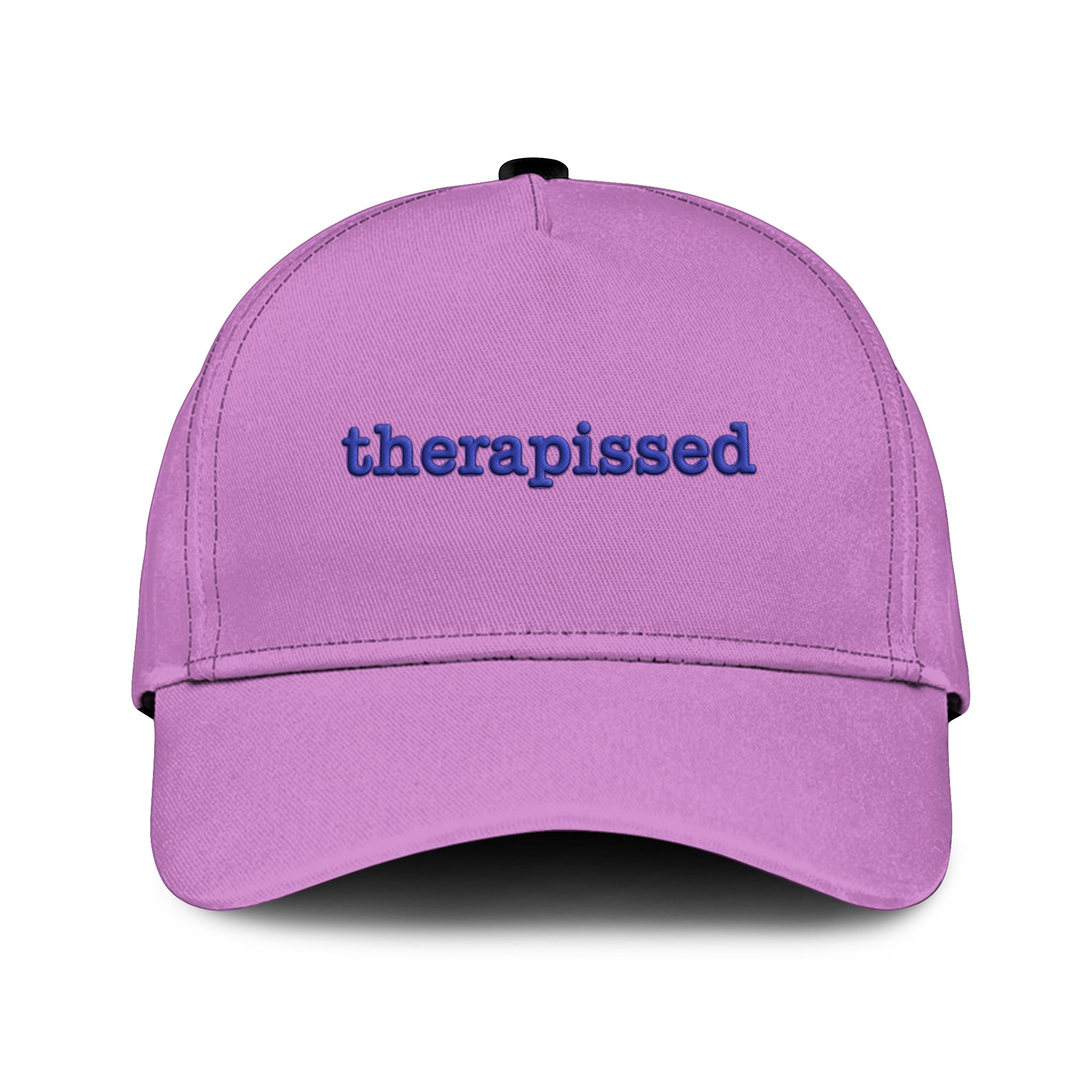 Therapissed Embroidered And Printed Cap