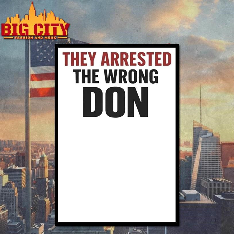 They Arrested The Wrong Don Shirt Free Don Lemon Shirt