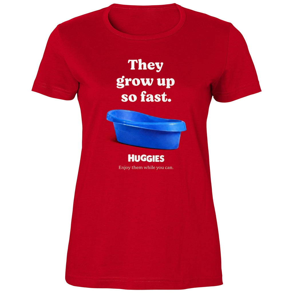 They Huggies They Grow Up So Fast Shirt