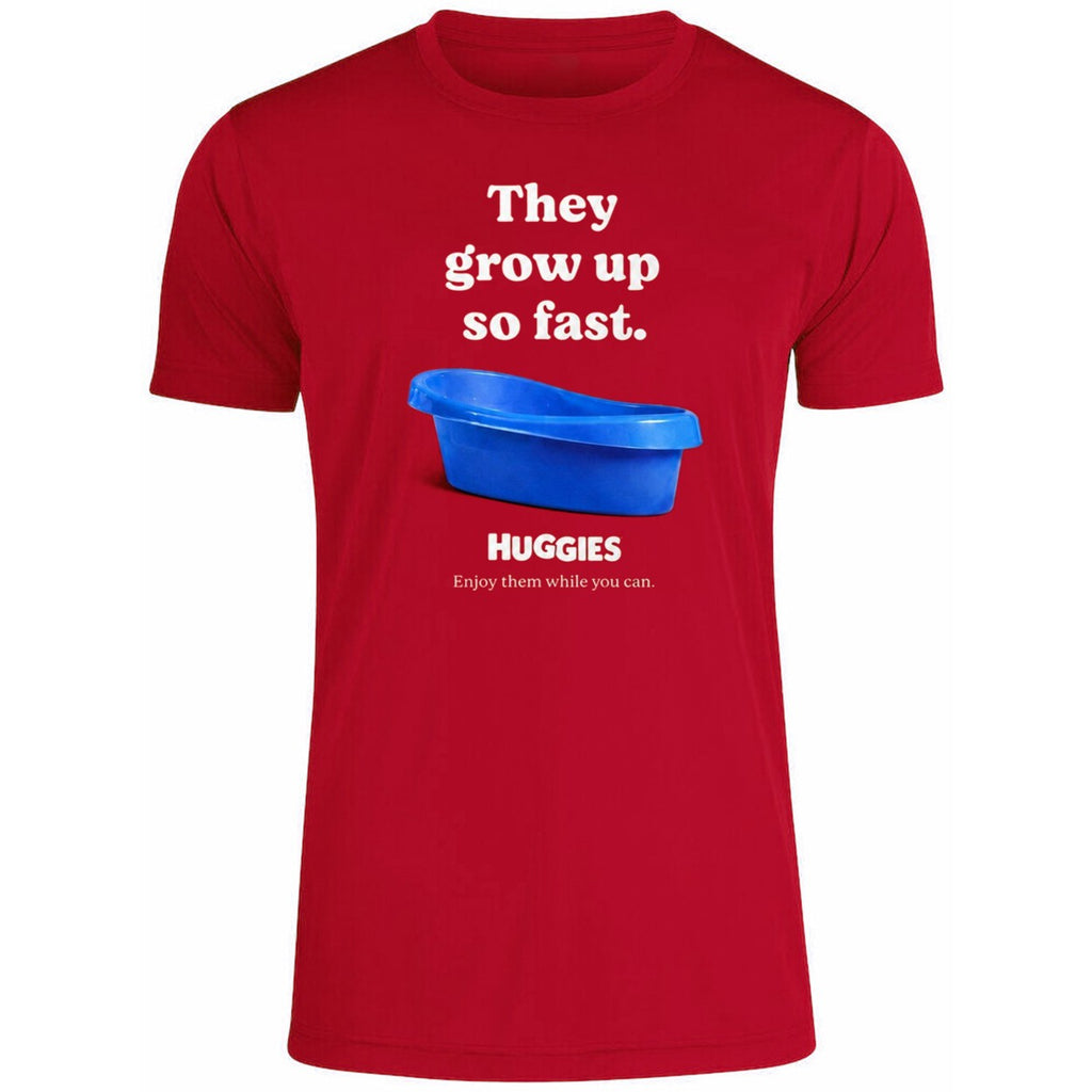 They Huggies They Grow Up So Fast Shirt