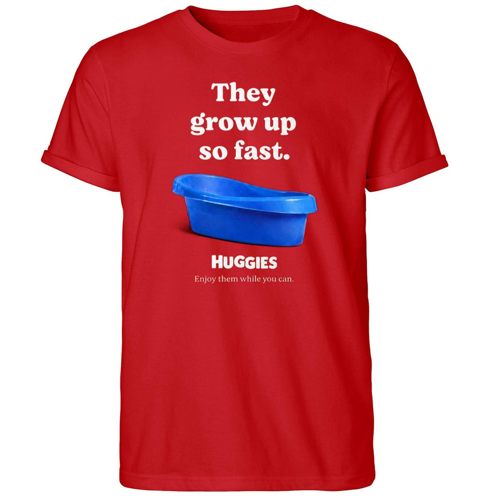They Huggies They Grow Up So Fast Shirt