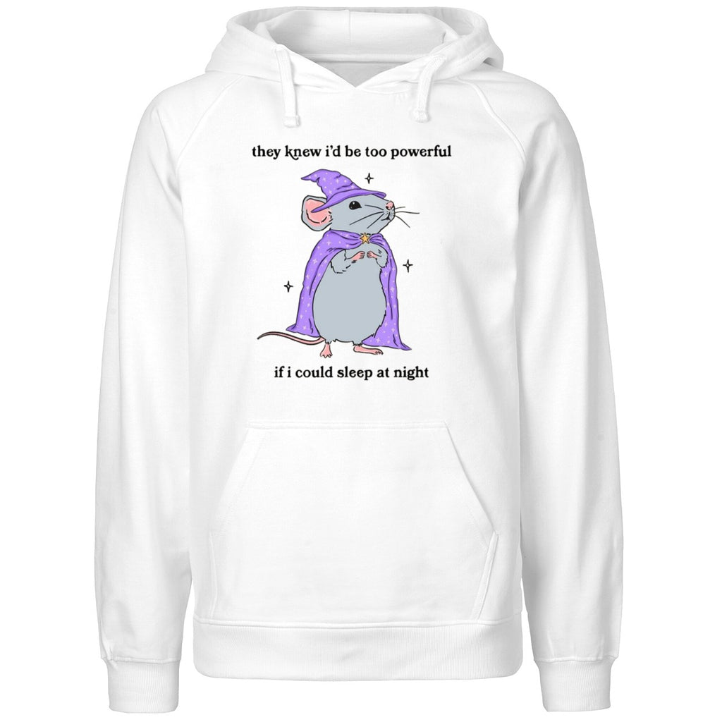 Wizard Mouse They Knew I’d Be Too Powerful If I Could Sleep At Night Shirt