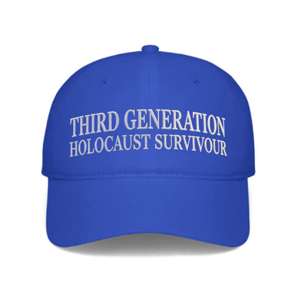 Third Generation Holocaust Survivor Hat
