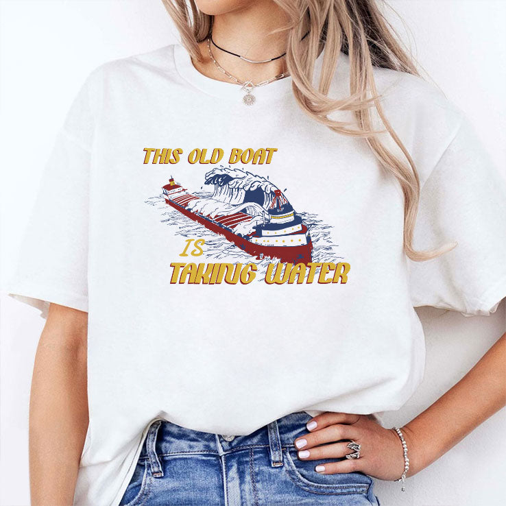 This Boat Is Taking Water Edmund Fitzgerald Memorial Shirt