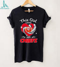 This Girl Loves Her Chiefs Kansas City Football Heart Graphic T shirt