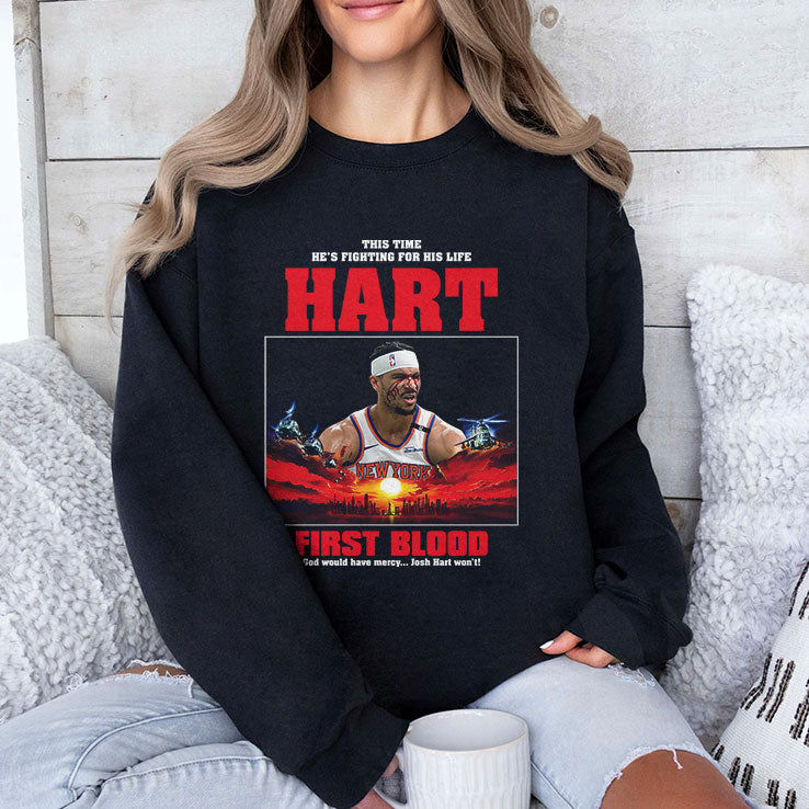 This Time He’s Fighting For His Life Hart First Blood T Shirt