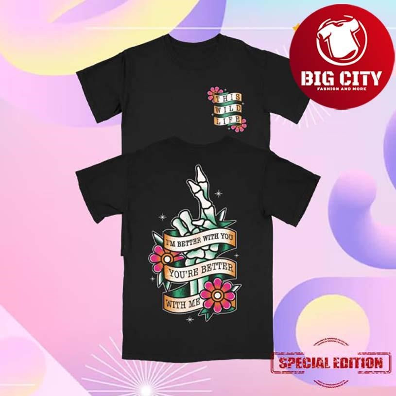 This Wild Life Crossed Two Sided Shirt