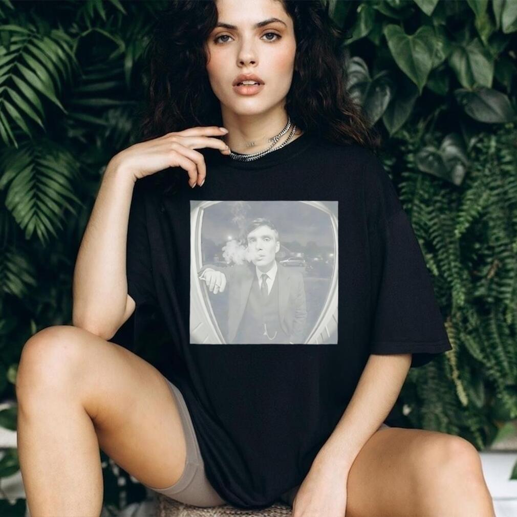 Thomas Shelby Peaky Blinders Ring Camera Smoking Meme T Shirt