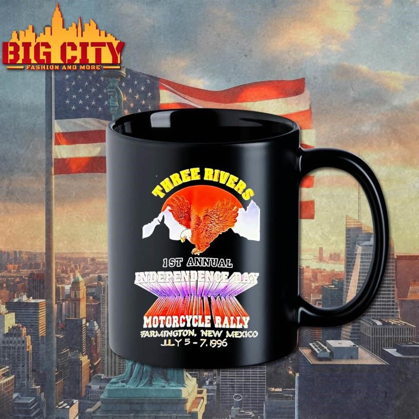 Three Rivers 1st Annual Independence Day Motorcycle Rally Shirt