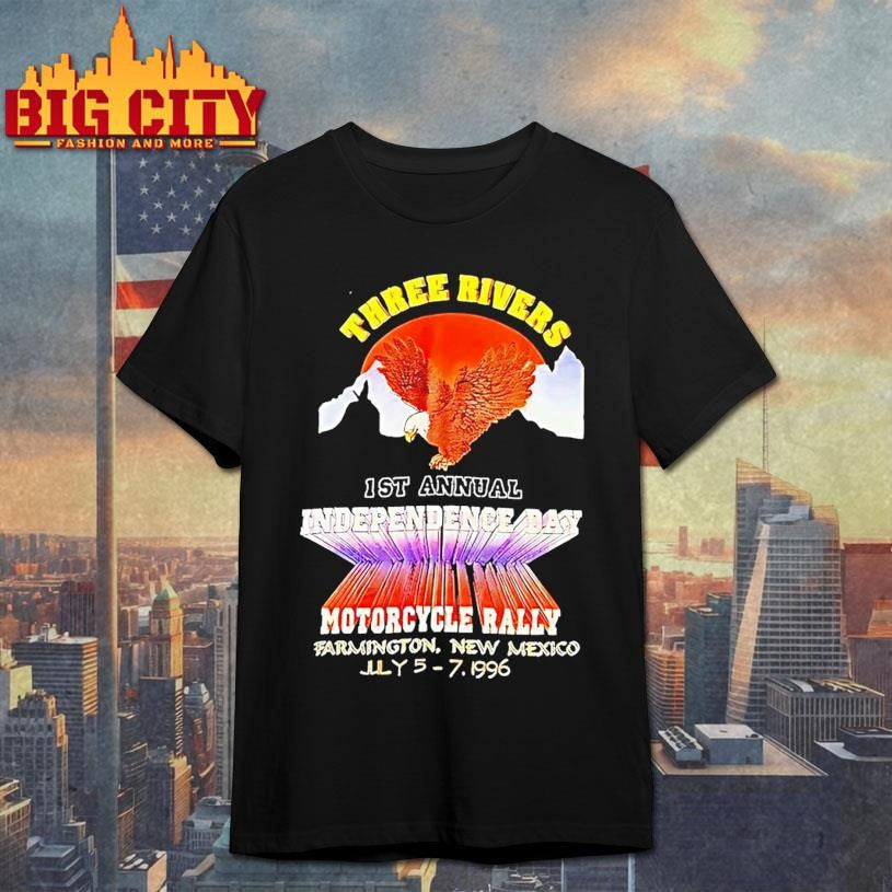 Three Rivers 1st Annual Independence Day Motorcycle Rally Shirt