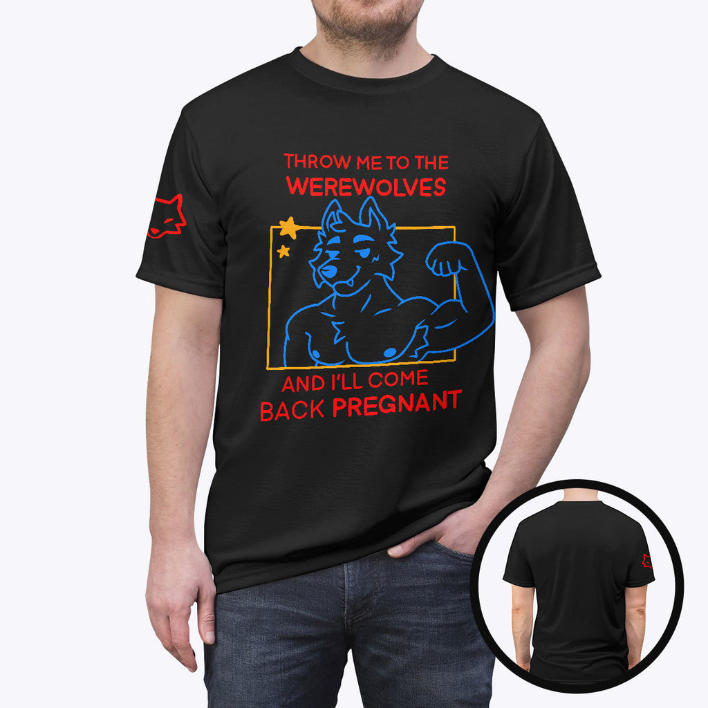 Throw Me To The Werewolves And I’ll Come Back Pregnant Shirt