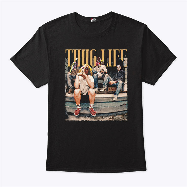 Thug Life Beetlejuice For Halloween T Shirt