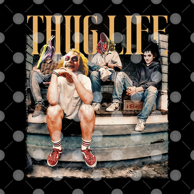 Thug Life Beetlejuice For Halloween T Shirt