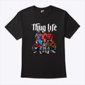 Thug Life Horror Movie Characters T Shirt