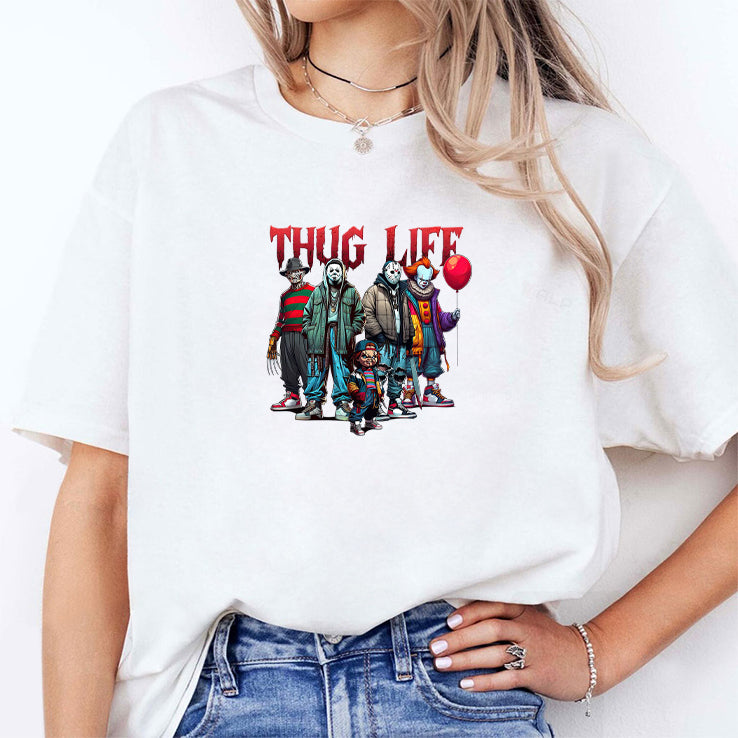 Thug Life Horror Movie Shirt