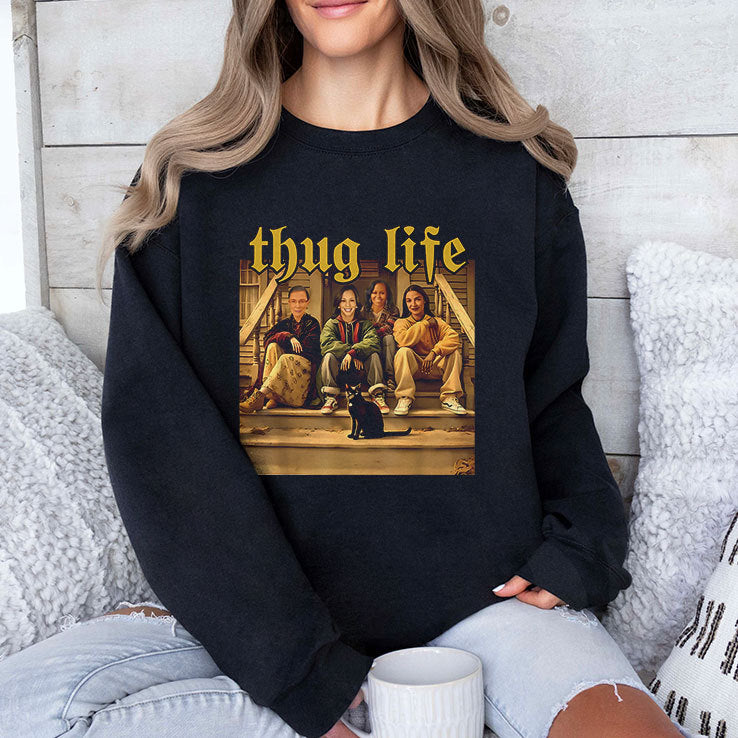 Thug Life Kamala Ruth Bader Ginsburg AOC Michelle 2024 Feminist Shirt
