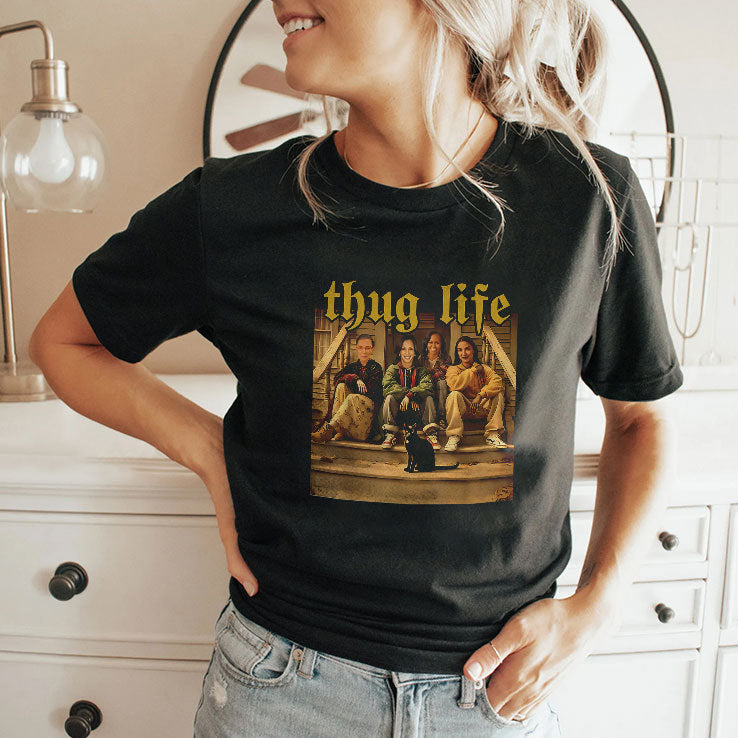 Thug Life Kamala Ruth Bader Ginsburg AOC Michelle 2024 Feminist Shirt