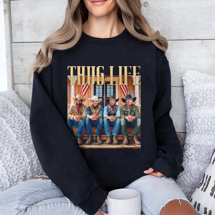 Thug Life Trump Vance Kennedy Elon T Shirt