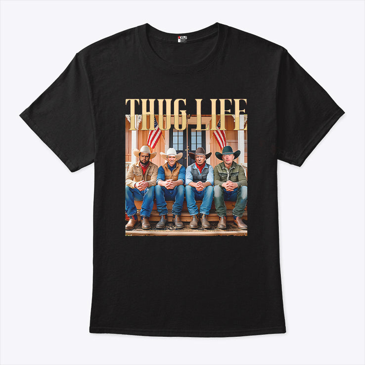 Thug Life Trump Vance Kennedy Elon T Shirt