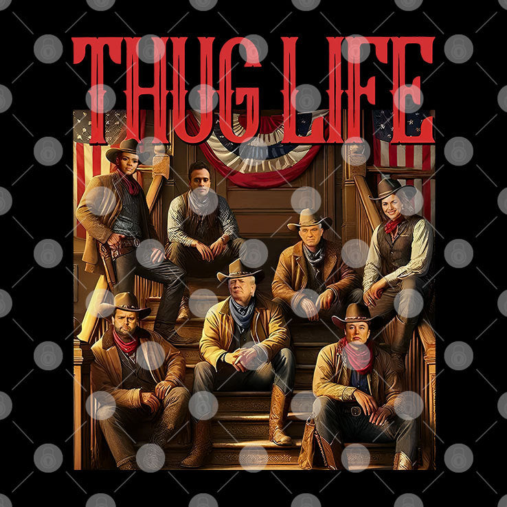 Thug Life Trump Vance Musk Kenedy Shirt