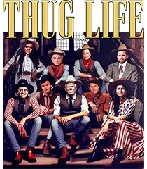 Thug Life Trump Vance Musk Kenedy T Shirt