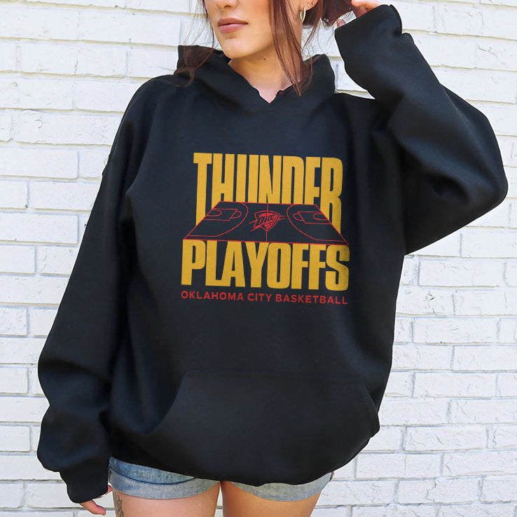 Thunder Playoffs Oklahoma City Basketball 2025 T Shirt
