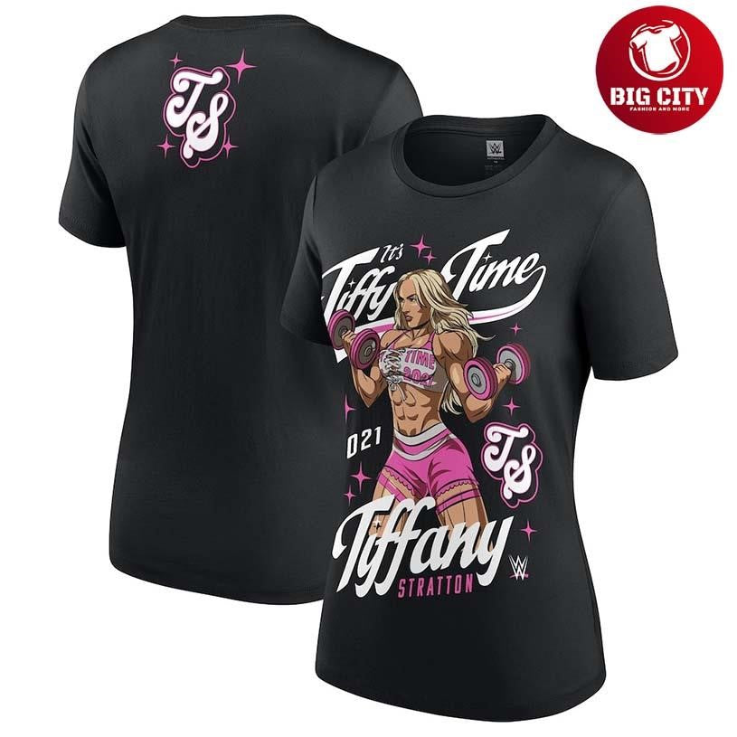 Tiffany Stratton Women’s Tiffy Time Est. 2021 Two Sided Shirt