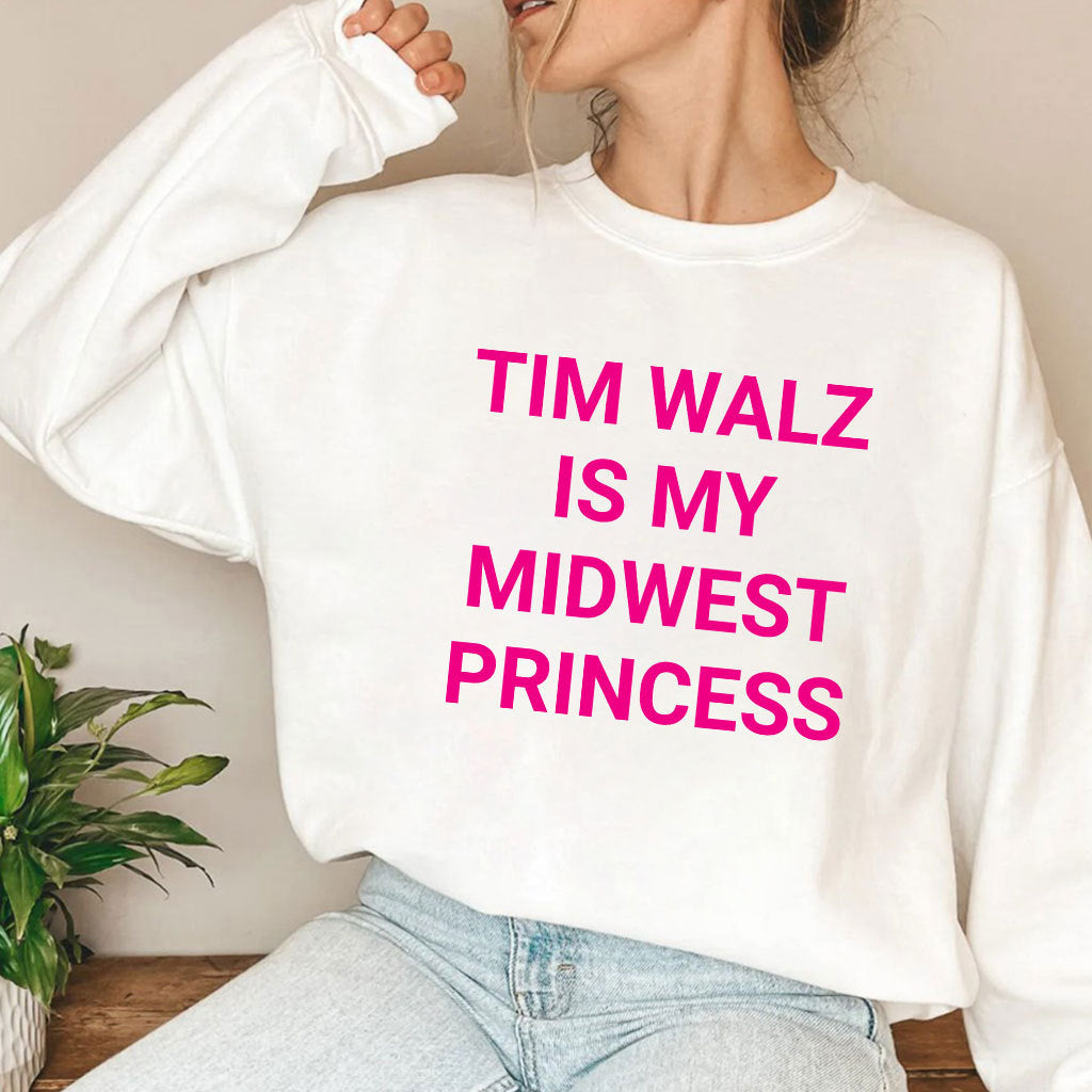 Tim Walz Is My Midwest Princess Shirt