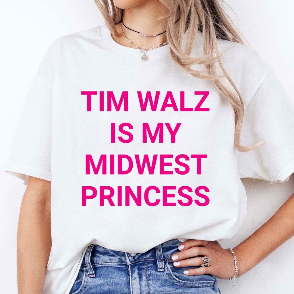 Tim Walz Is My Midwest Princess Shirt
