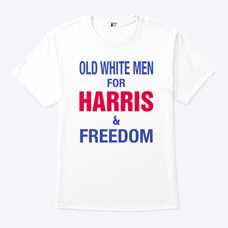Tim Walz Old White Men For Harris & Freedom Shirt