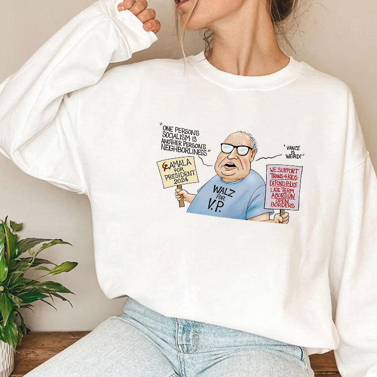 Tim Walz One Person’s Socialism Is Another Person’s Neighborliness T Shirt