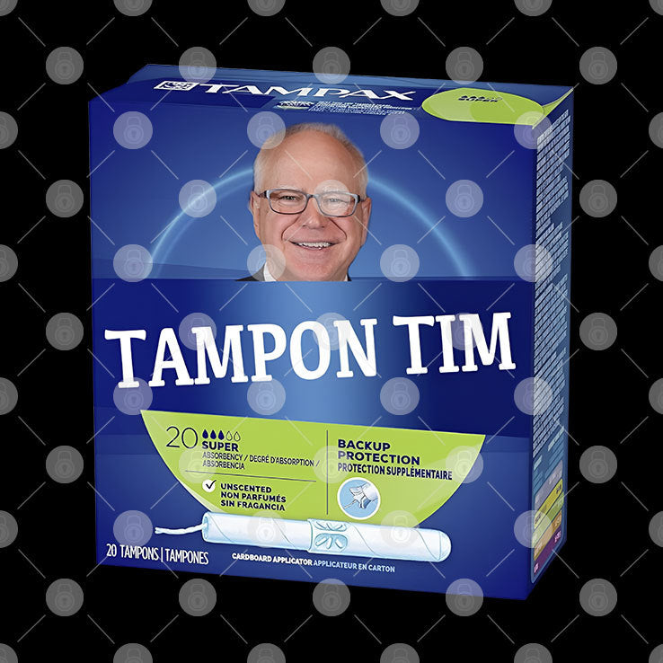 Tim Walz Tampon Tim Box T Shirt