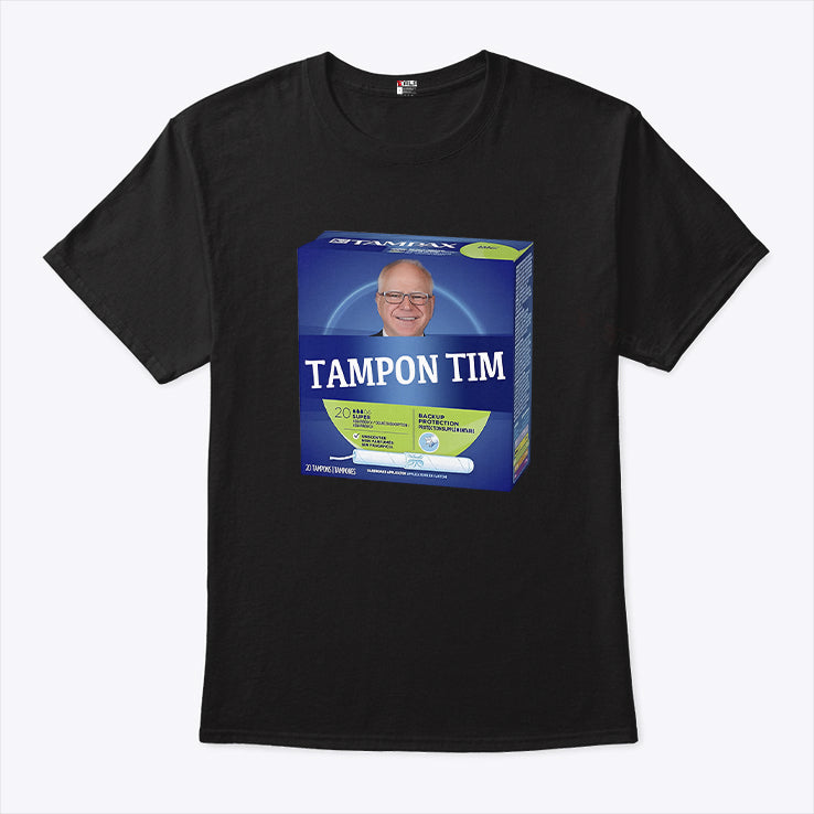 Tim Walz Tampon Tim Box T Shirt