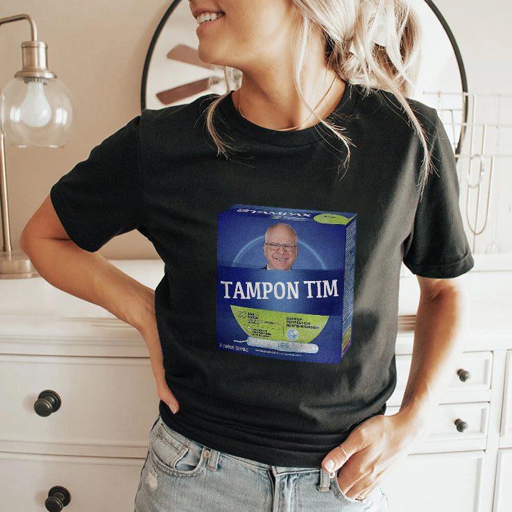 Tim Walz Tampon Tim Box T Shirt