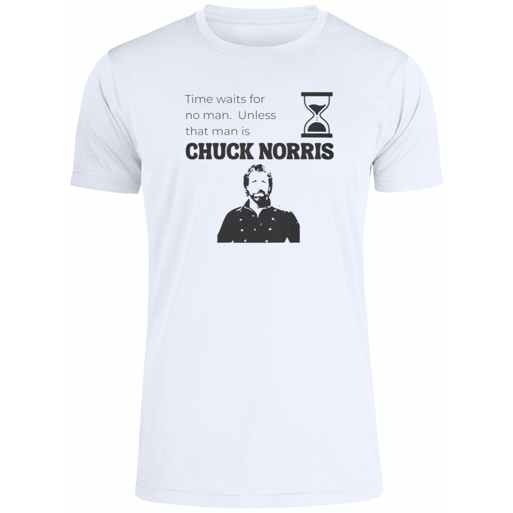 Time Waits For No Man Unless That Man Is Chuck Norris Shirt