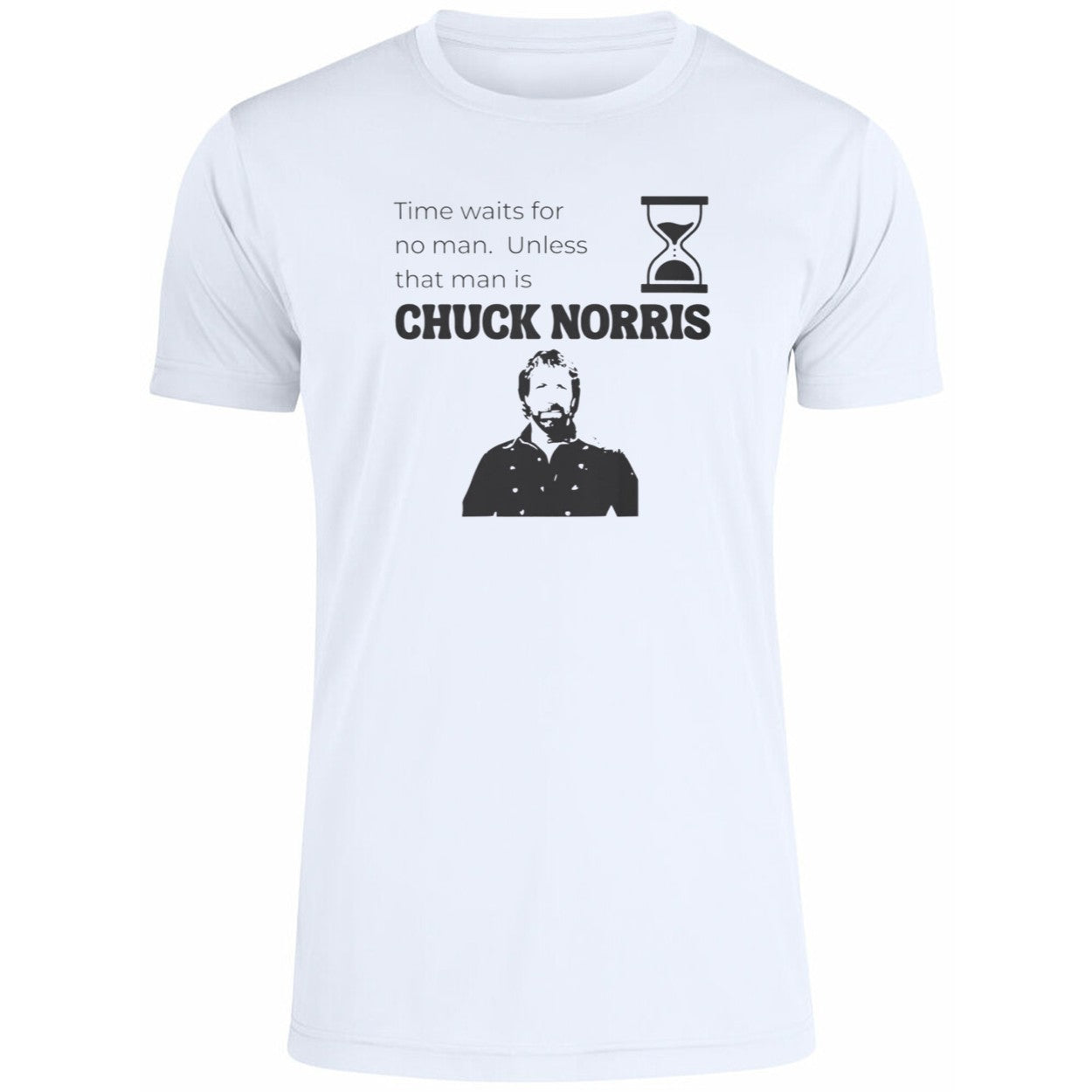 Time Waits For No Man Unless That Man Is Chuck Norris Shirt