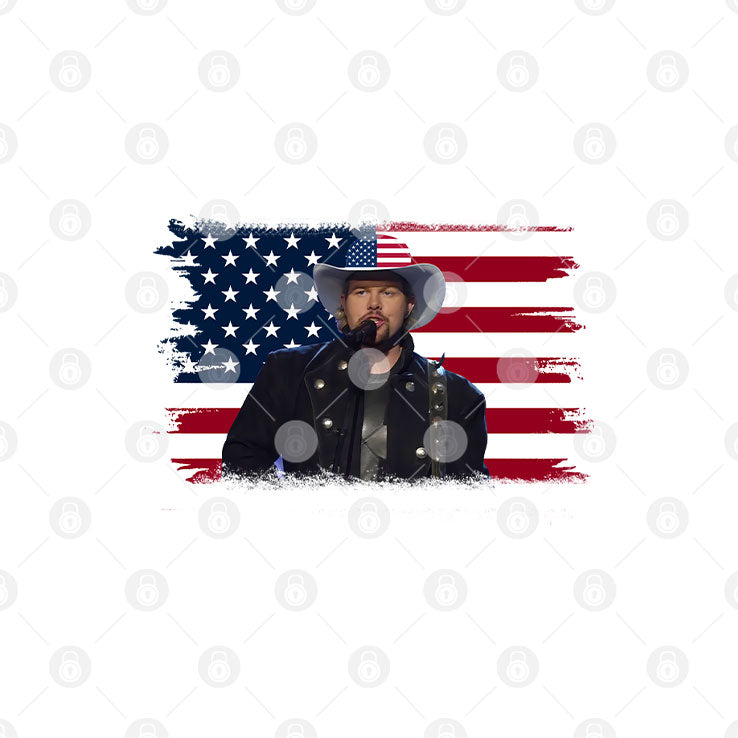 Toby Keith Man We Lit Up Your World Like The Fourth Of July T Shirt