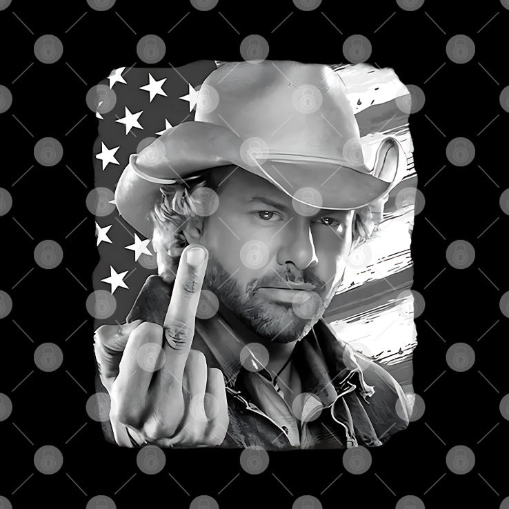 Toby Keith Middle Finger American Ride T Shirt