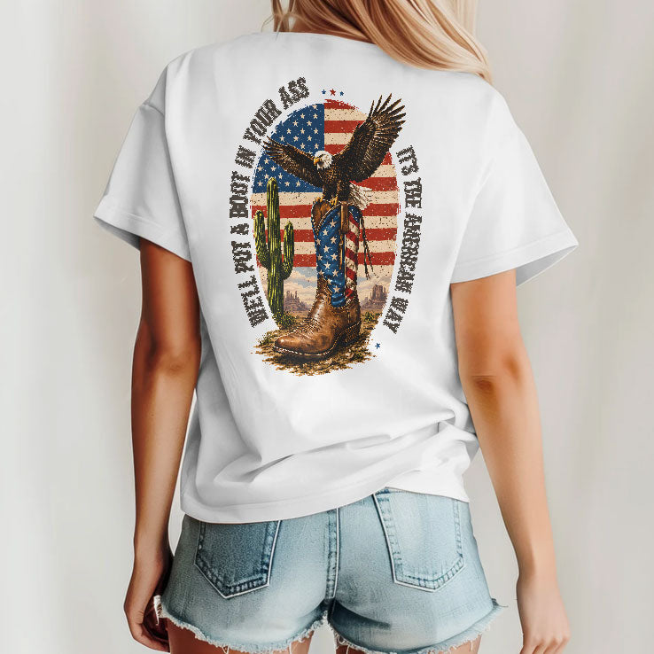 Toby Keith We’ll Put A Boot In Your Ass It’s The American Way T Shirt