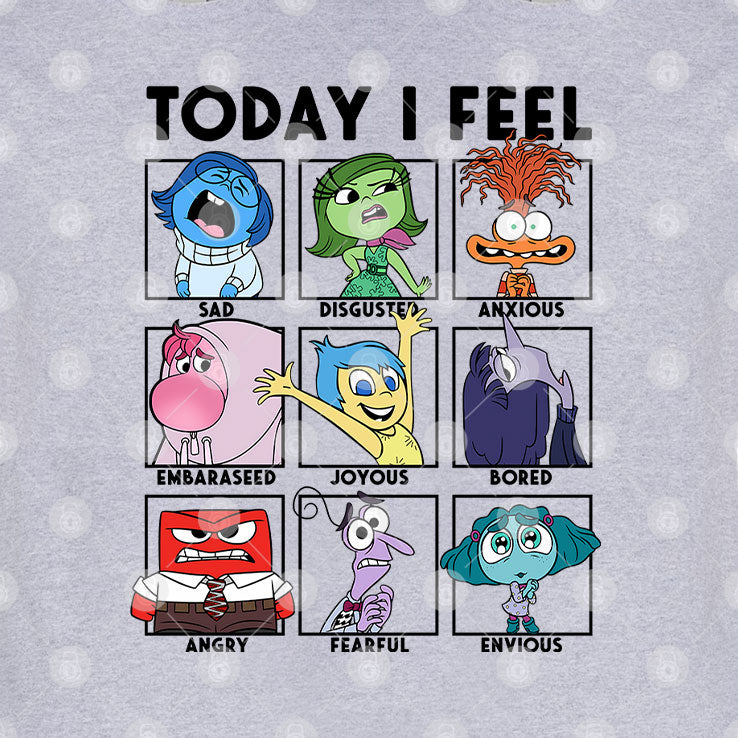 Today I Feel Sad Disgusted Anxious T Shirt