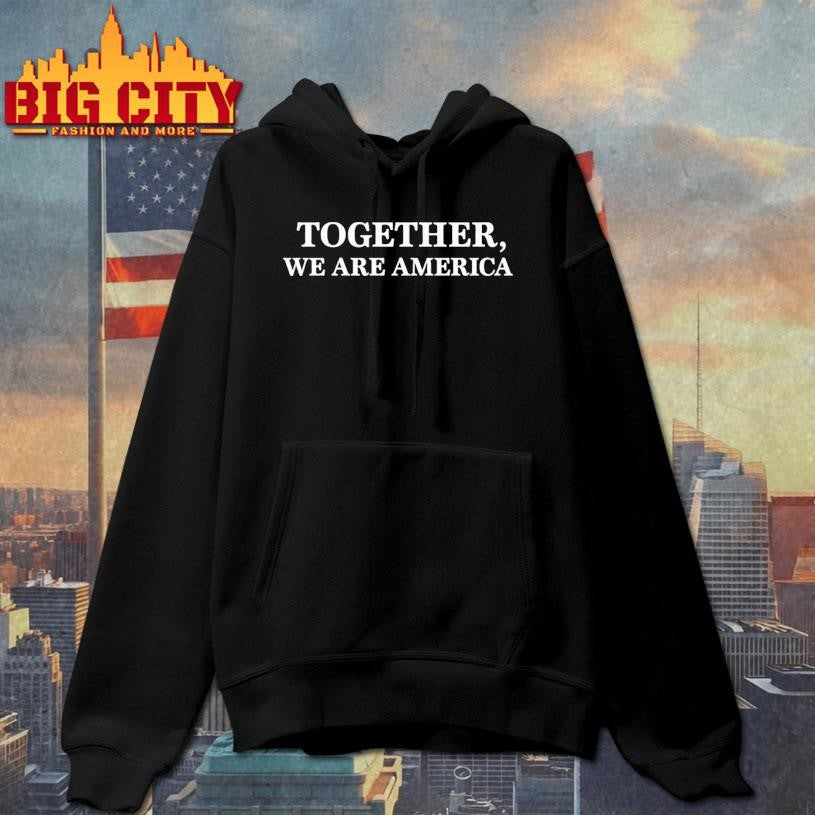 Together we are america espresso heavyweight shirt