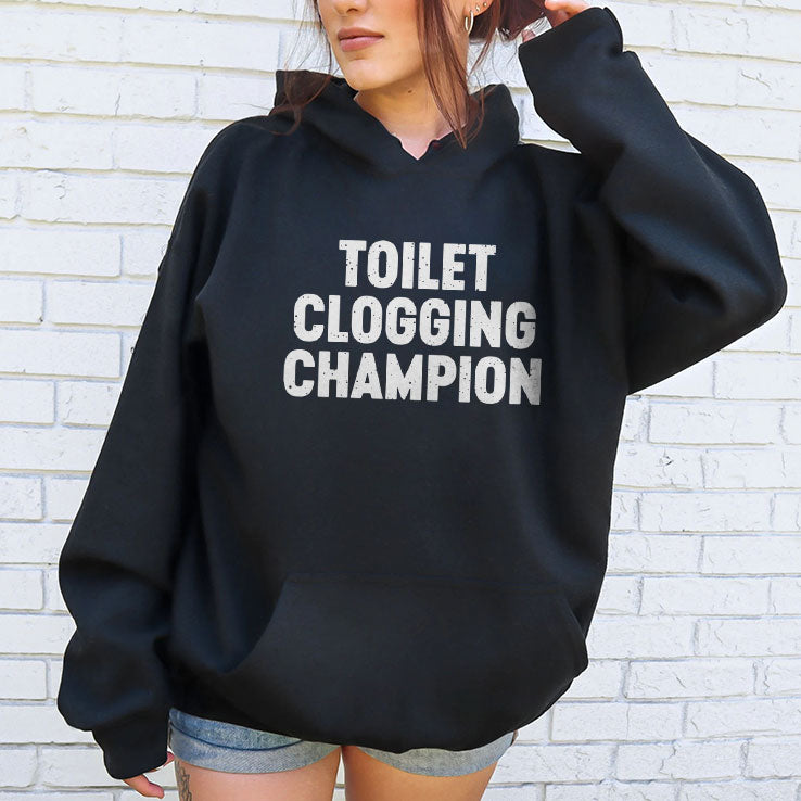Toilet Clogging Champion T Shirt