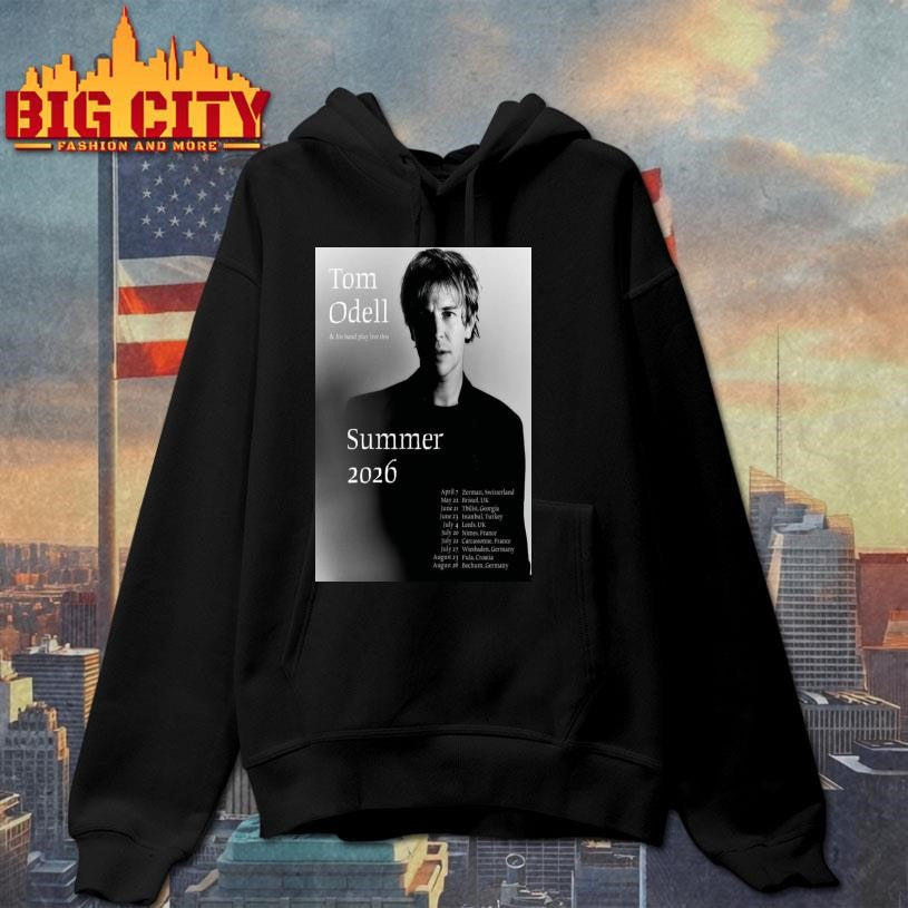 Tom Odell Summer 2026 Poster Shirt