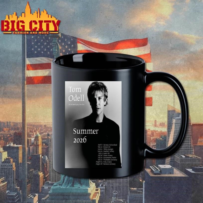 Tom Odell Summer 2026 Poster Shirt